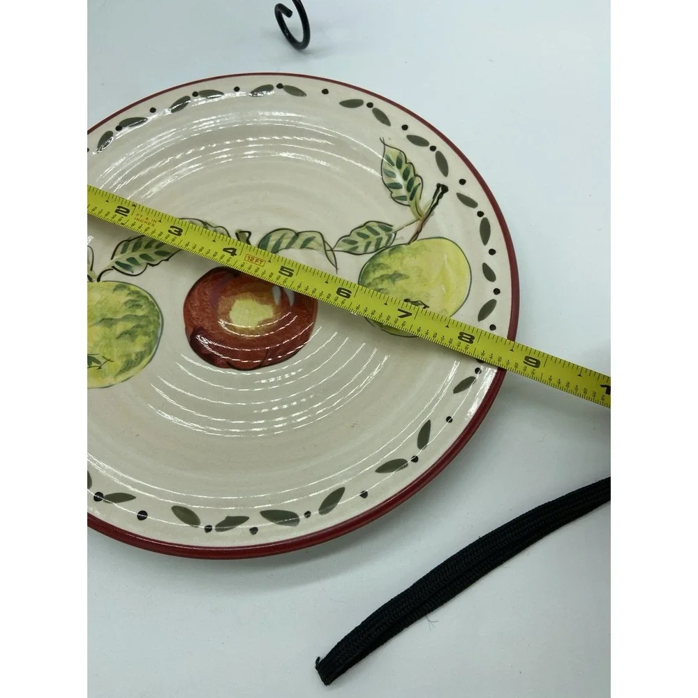 Home‎ Trends Apple Grove 1 Salad Plate & 2 Soup/Cereal Bowls Vintage GOOD